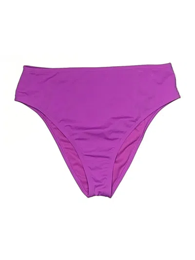 Pre-owned Shade & Shore Swimsuit Bottoms In Purple