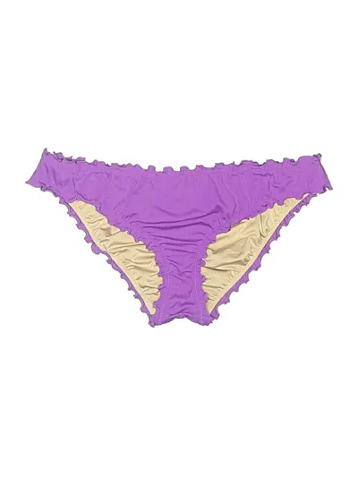 Pre-owned Shade & Shore Swimsuit Bottoms In Purple