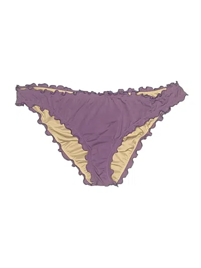 Pre-owned Shade & Shore Swimsuit Bottoms In Purple