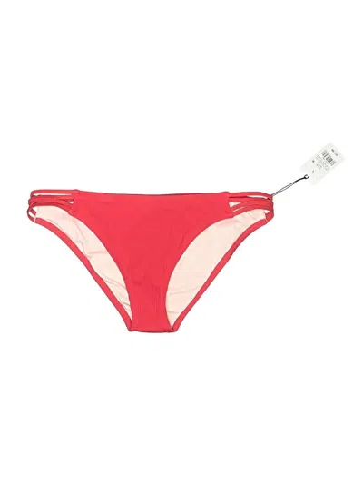 Pre-owned Shade & Shore Swimsuit Bottoms In Red