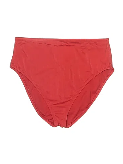 Pre-owned Shade & Shore Swimsuit Bottoms In Red