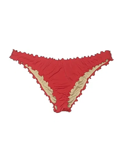 Pre-owned Shade & Shore Swimsuit Bottoms In Red