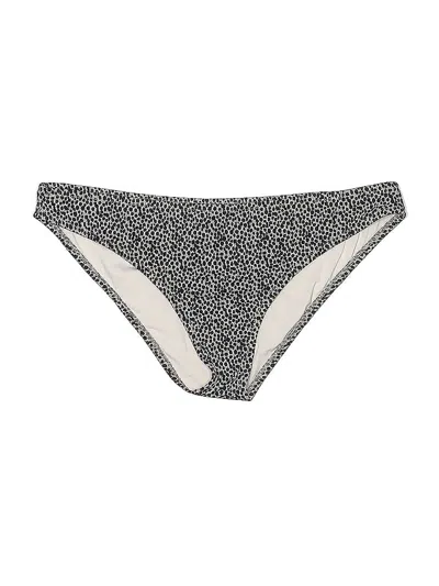 Pre-owned Shade & Shore Swimsuit Bottoms In Silver