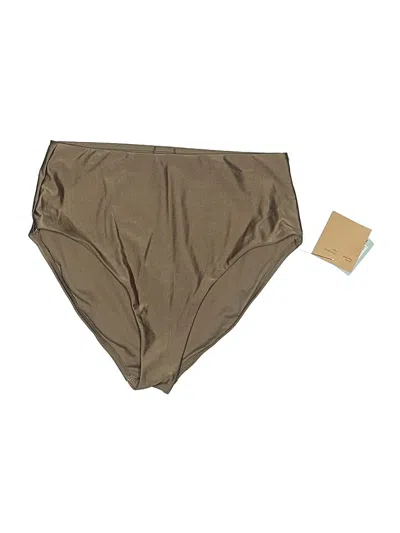 Pre-owned Shade & Shore Swimsuit Bottoms In Tan