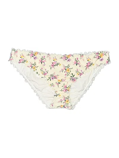 Pre-owned Shade & Shore Swimsuit Bottoms In White