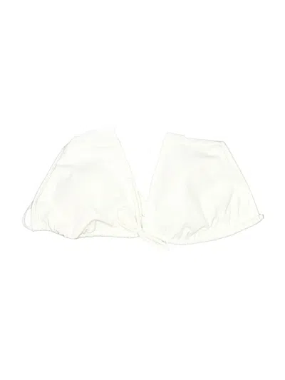 Pre-owned Shade & Shore Swimsuit Bottoms In White