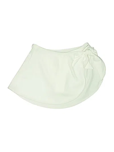 Pre-owned Shade & Shore Swimsuit Bottoms In White