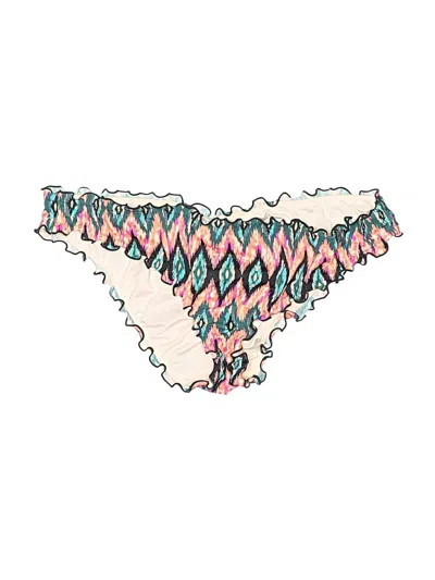Pre-owned Shade & Shore Swimsuit Bottoms In White