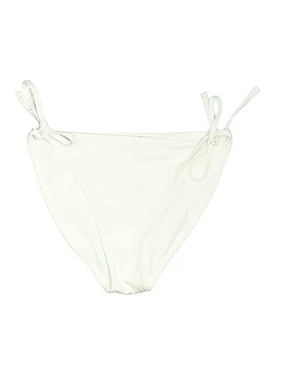 Pre-owned Shade & Shore Swimsuit Bottoms In White