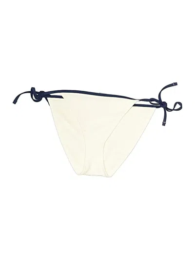 Pre-owned Shade & Shore Swimsuit Bottoms In White