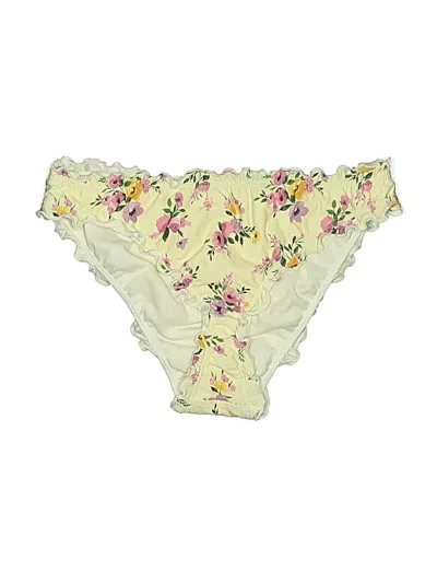 Pre-owned Shade & Shore Swimsuit Bottoms In Yellow