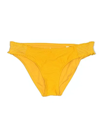 Pre-owned Shade & Shore Swimsuit Bottoms In Yellow
