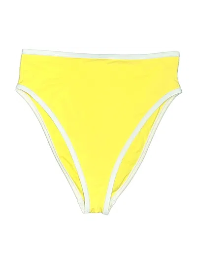 Pre-owned Shade & Shore Swimsuit Bottoms In Yellow