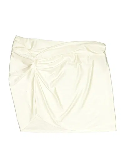 Pre-owned Shade & Shore Swimsuit Cover Up In Ivory