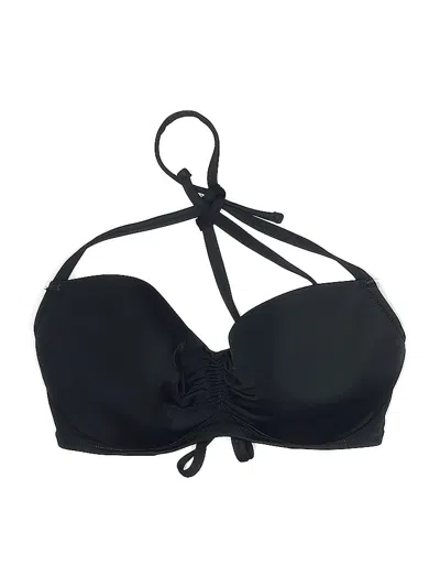 Pre-owned Shade & Shore Swimsuit Top Black Swimwear