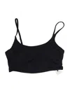 Shade & Shore Swimsuit Top Black Swimwear In Black