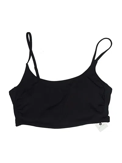 Shade & Shore Swimsuit Top Black Swimwear