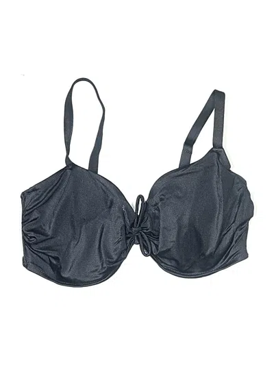 Pre-owned Shade & Shore Swimsuit Top Black Swimwear