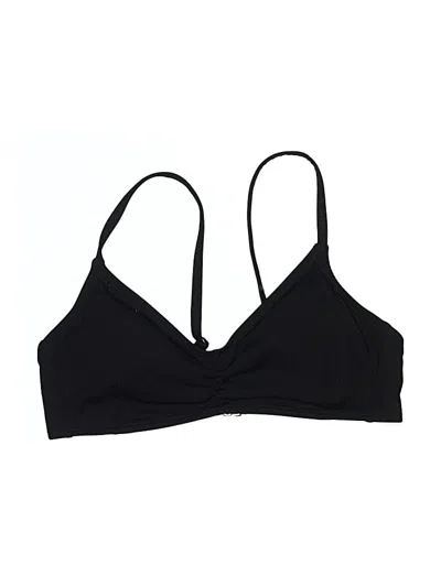 Pre-owned Shade & Shore Swimsuit Top Black Swimwear