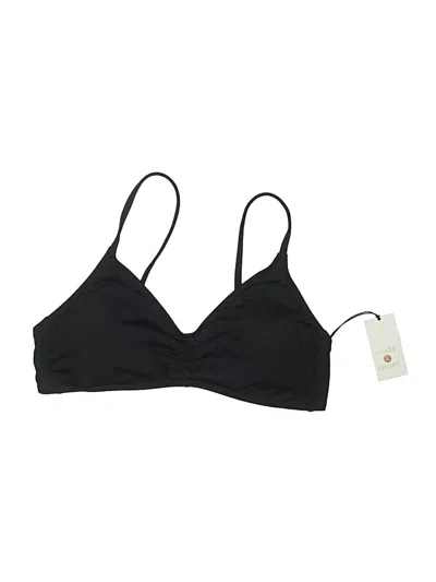 Pre-owned Shade & Shore Swimsuit Top Black Swimwear