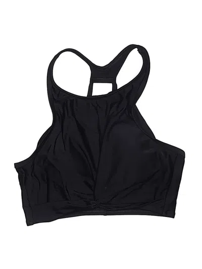 Pre-owned Shade & Shore Swimsuit Top Black Swimwear
