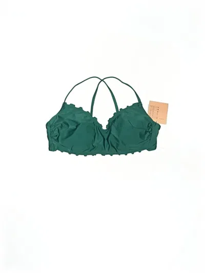 Shade & Shore Swimsuit Top Green Swimwear