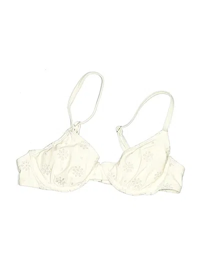 Pre-owned Shade & Shore Swimsuit Top Ivory Swimwear