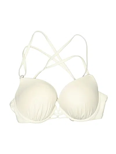Pre-owned Shade & Shore Swimsuit Top Ivory Swimwear