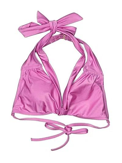 Pre-owned Shade & Shore Swimsuit Top Pink Swimwear
