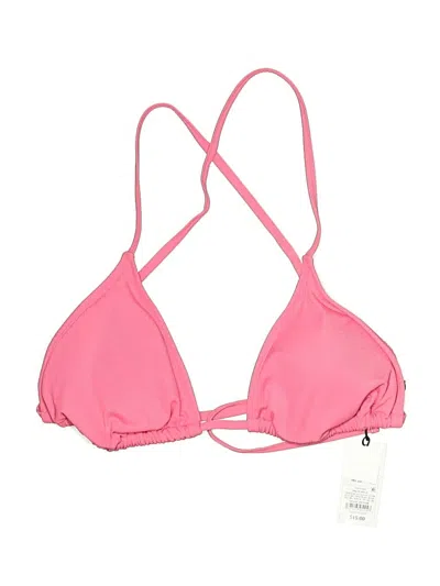 Pre-owned Shade & Shore Swimsuit Top Pink Swimwear