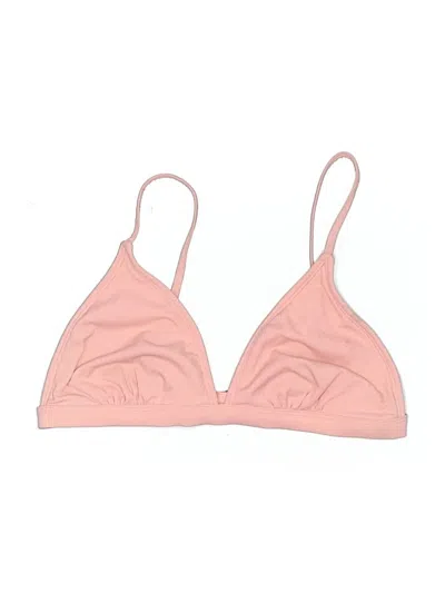 Pre-owned Shade & Shore Swimsuit Top Pink Swimwear