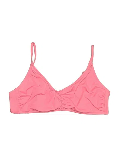 Pre-owned Shade & Shore Swimsuit Top Pink Swimwear