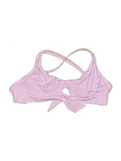 Pre-owned Shade & Shore Swimsuit Top Pink Swimwear