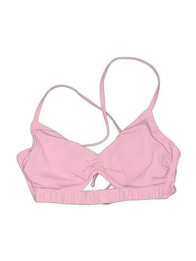 Pre-owned Shade & Shore Swimsuit Top Purple Swimwear