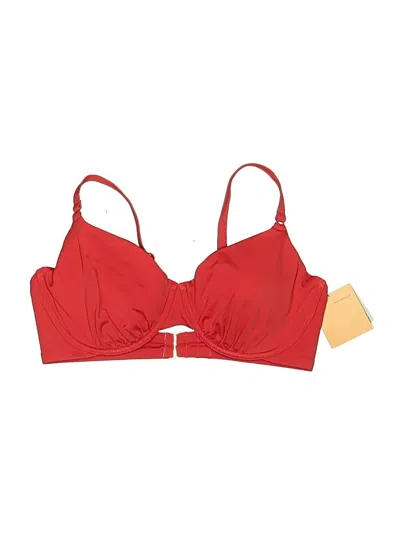 Shade & Shore Swimsuit Top Red Swimwear