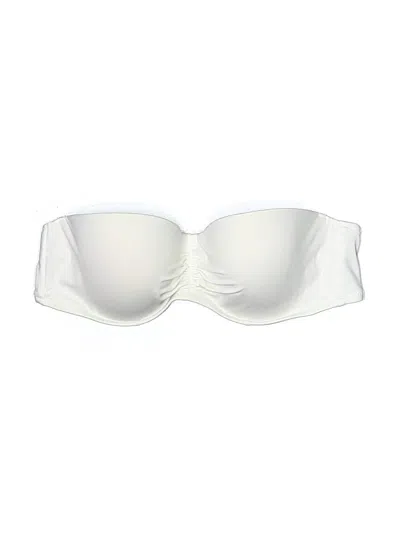 Pre-owned Shade & Shore Swimsuit Top White Swimwear