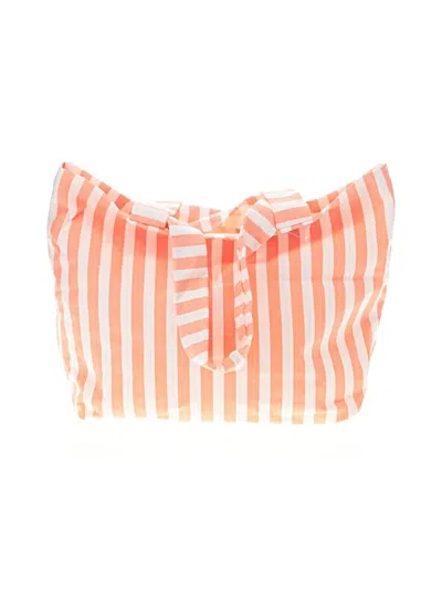 Pre-owned Shade & Shore Tote Bag In Orange