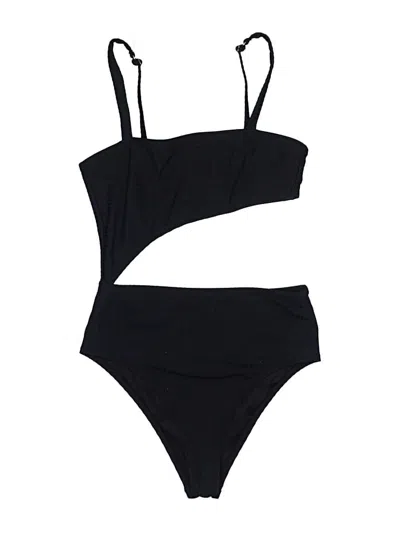 Pre-owned Shade & Shore Two Piece Swimsuit In Black