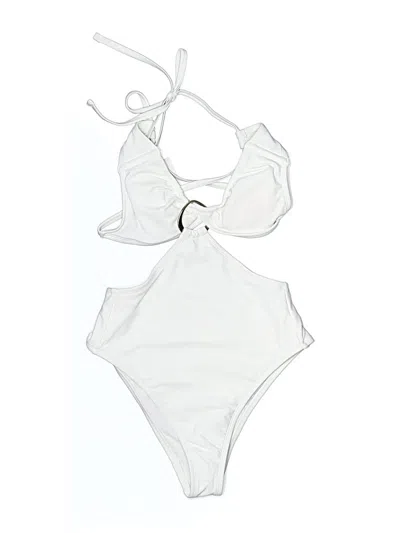 Shade & Shore Two Piece Swimsuit In White