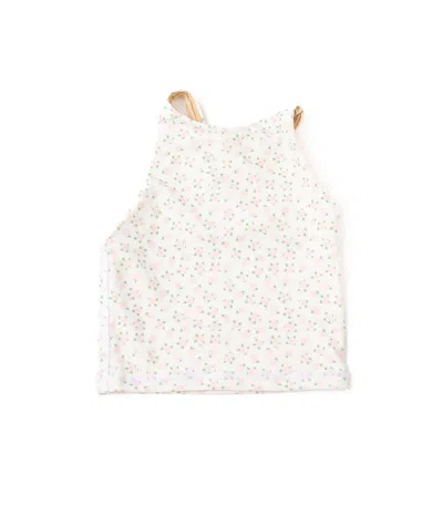 Shade Critters Kids' Girl's Deb Cottage Tank In Floral Pink In White