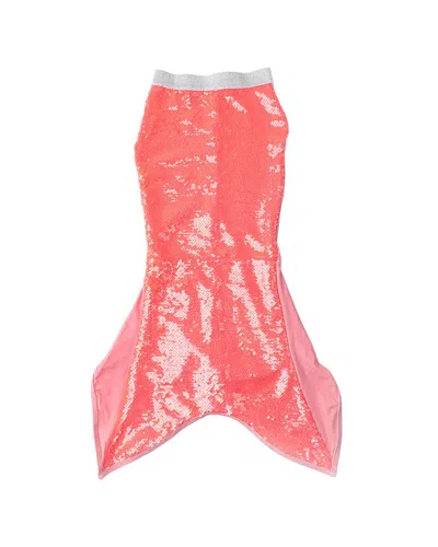 Shade Critters Kids'  Girls Sequin Mermaid Tail Coverup In Pink
