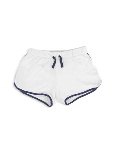 Shade Critters Girls' Terry Shorts - Little Kid, Big Kid In White