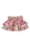 SHADE CRITTERS SHADE CRITTERS KIDS' RETRO BLOSSOM RUFFLE TIERED COVER-UP SKIRT