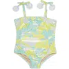 SHADE CRITTERS SHADE CRITTERS MOD DAISY ONE-PIECE SWIMSUIT