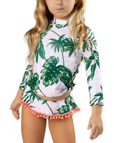 Shade Critters Kids'  Rashguard Set In Multi