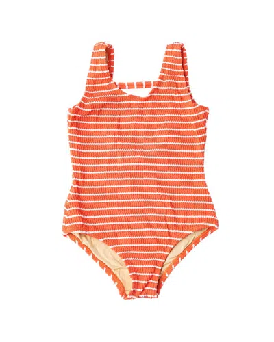 Shade Critters Kids'  Swimsuit In Orange