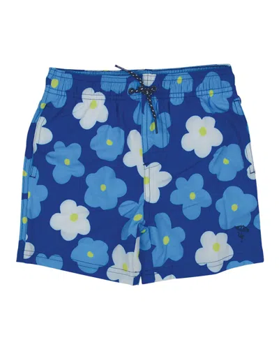 Shade Critters Kids'  Swim Trunk In Blue