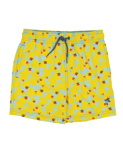 Shade Critters Kids'  Swim Trunk In Gold