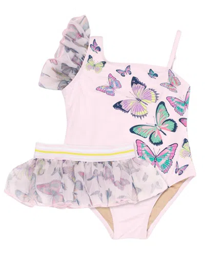 Shade Critters Kids'  Swimsuit In Pink