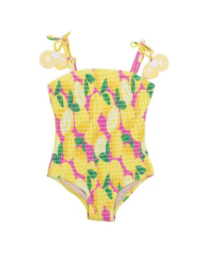 Shade Critters Kids'  Swimsuit In Orange